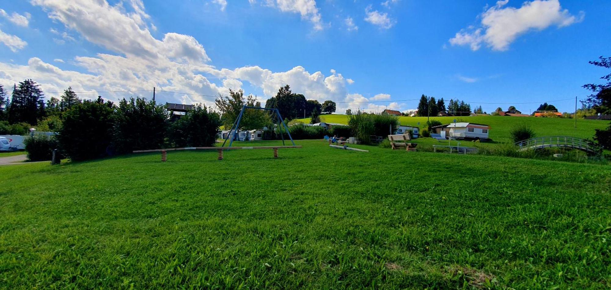 Terrassen-Camping am Richterbichl Rottenbuch Exterior foto
