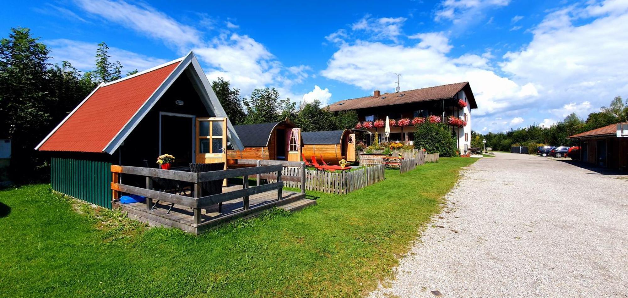 Terrassen-Camping am Richterbichl Rottenbuch Exterior foto