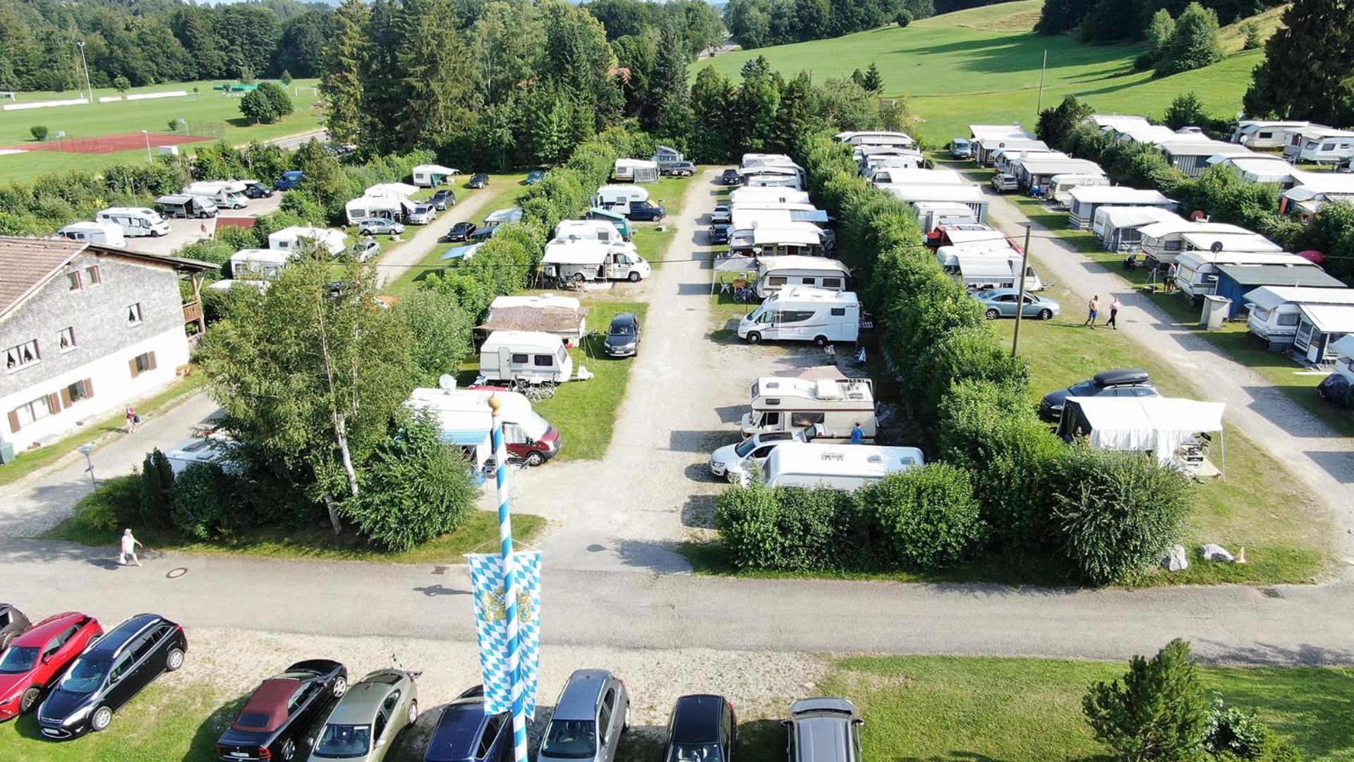 Terrassen-Camping am Richterbichl Rottenbuch Exterior foto