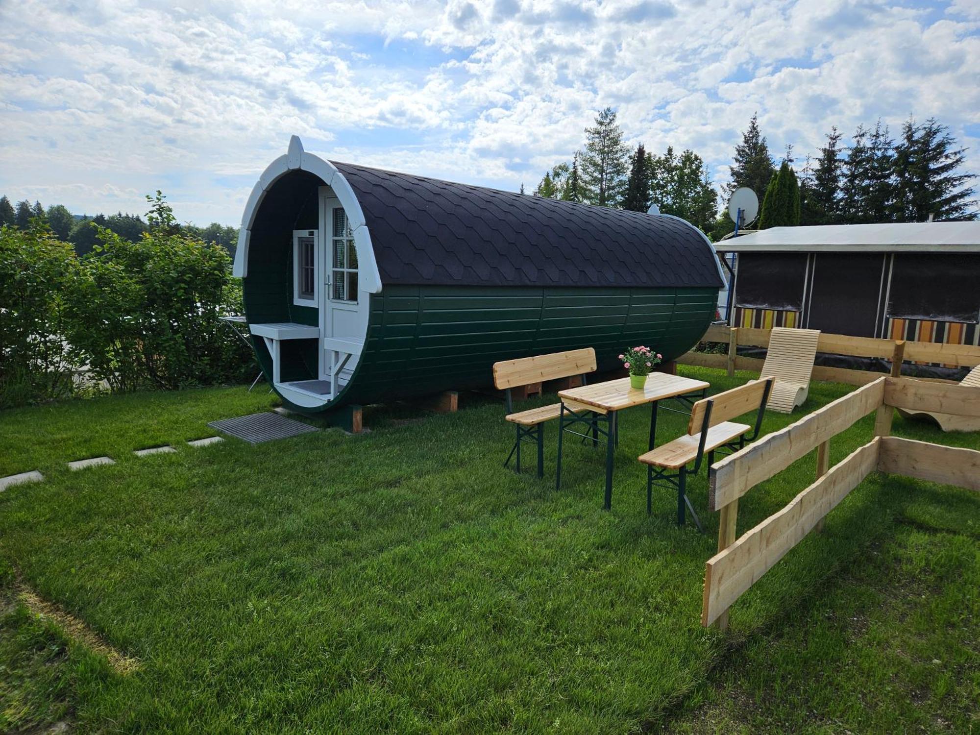 Terrassen-Camping am Richterbichl Rottenbuch Exterior foto